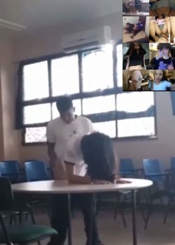 Follada en salón de clases después que todos salieron uno se quedo grabando 22