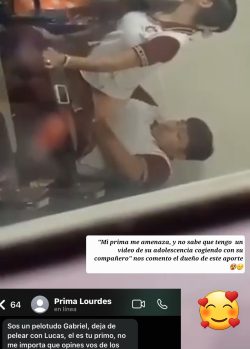 La prima lo amenaza sin saber que tiene su video de prepa. 9