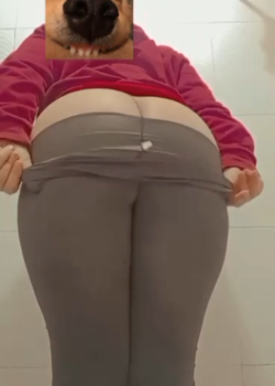 Mi novia me pasa videos de su culo cada vez que puede cuando estoy caliente. 12