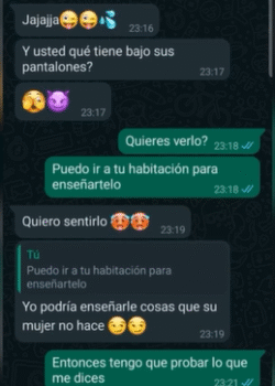 Chat hot con la sirvienta y terminamos cogiendo 20