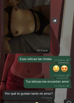 La novia de mi amigo me manda fotos al privado 11