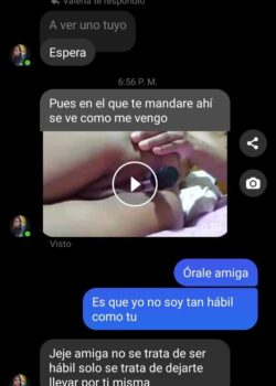 Amigas putitas se pasan los videos masturbándose y dando consejos. 14