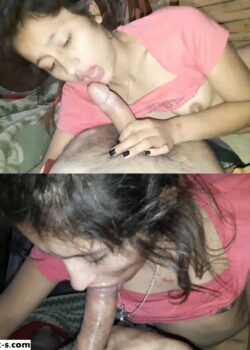 Le llena la boquita de leche a su primita para que lo deje tranquilo. 2