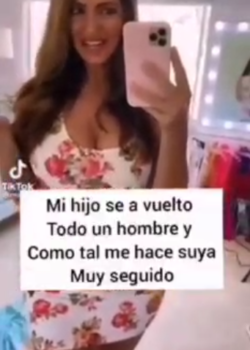 Madre pervertida se folla a su hijo cada que puede. 22